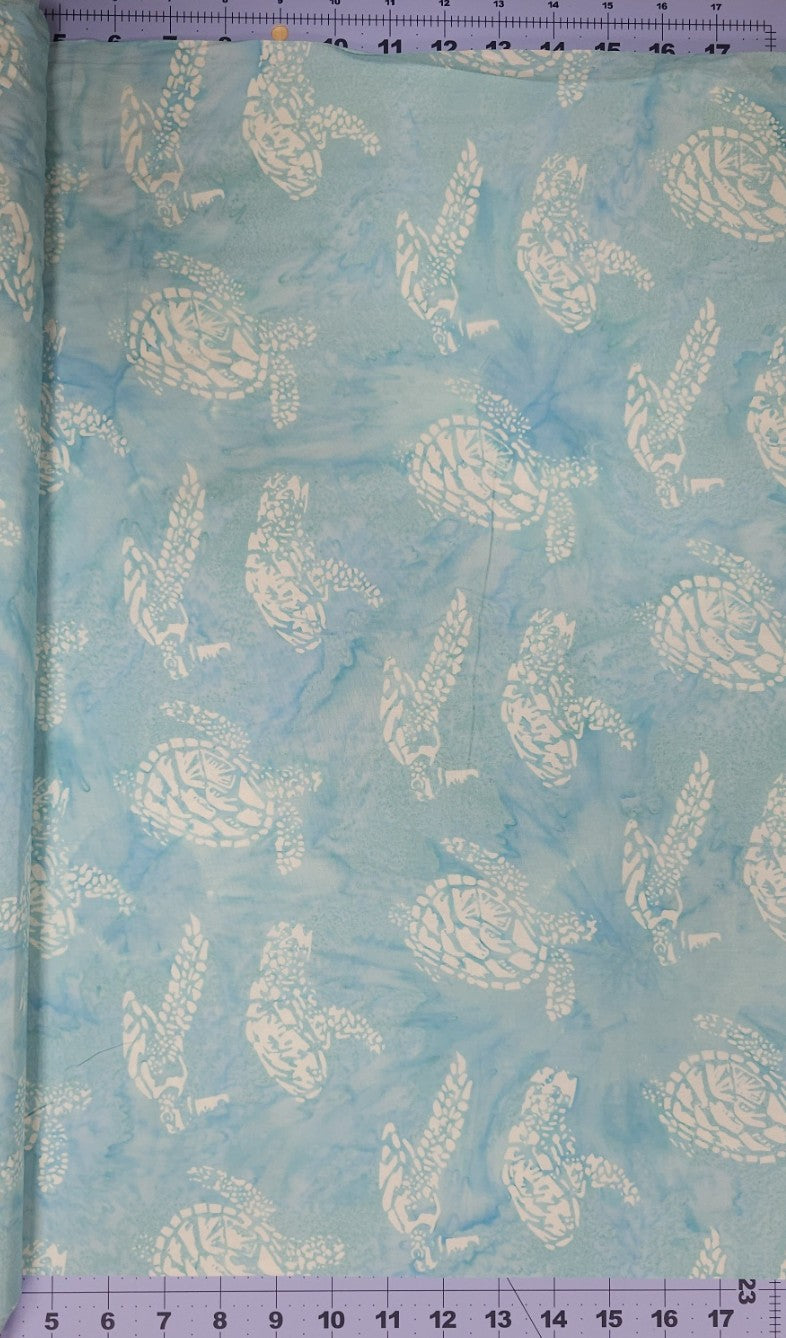 Island Vibes Caribbean Turtles by Banyan Batiks