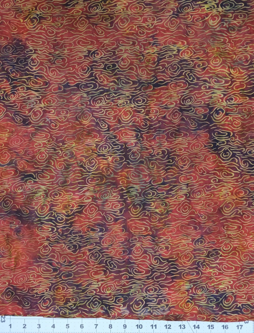 Peperocino Swirls - Batik by Mirah 2021