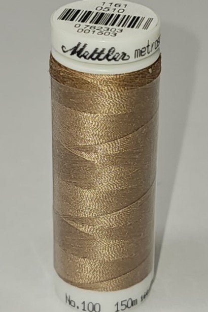 Mettler Metrosene All Purpose Thread - 0510 Dark Tan