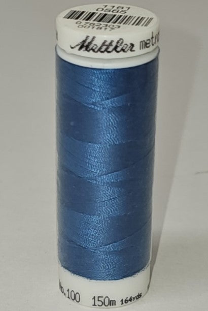 Mettler Metrosene All Purpose Thread - 0565 Colonial Blue