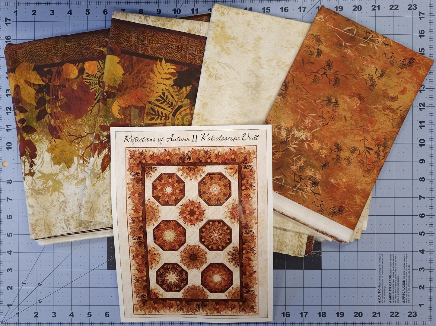 Reflections of Autumn II Kaleidoscope Quilt Kit