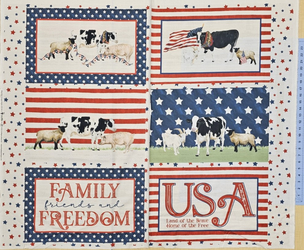 Monthly Placemat July Panel by Tara Reed for Riley Blake Designs