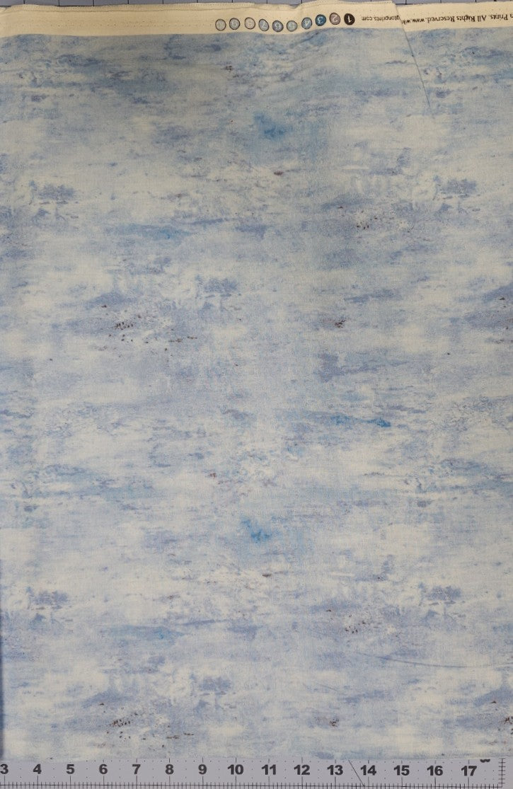 Sky Blue - Vintage Texture by Wilmington Prints 89233 144