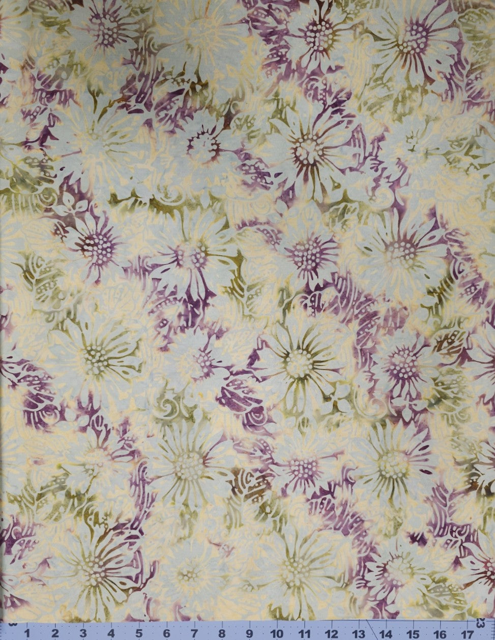 Island Vibes Sandstone Purple by Banyan Batiks
