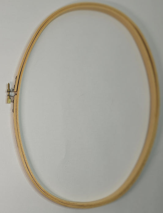 Oval Wood Embroidery Hoop
